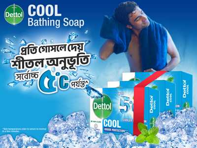 Dettol Soap Cool 75 gm (Combo Pack) 3 pcs-offer