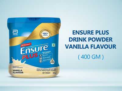 Ensure Plus Drink Powder Vanilla Flavour 400 gm-offer